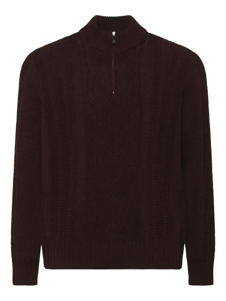 Col montant zippé M/L