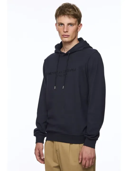 L/S Hooded Crew neck