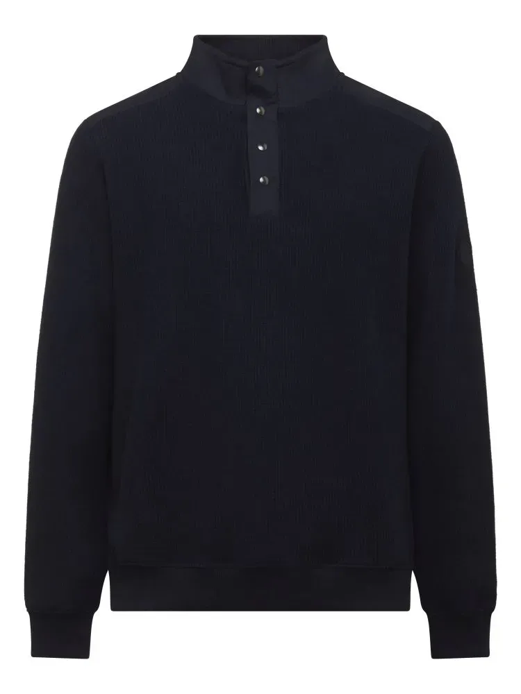 Langarm Sweatshirt Stehbund