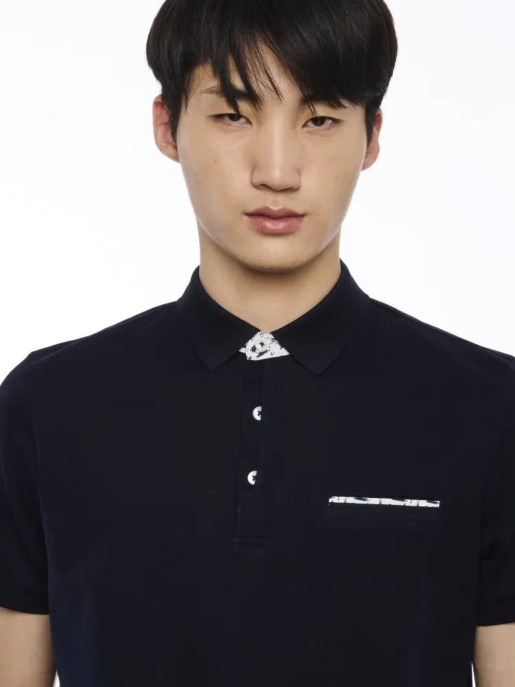 Halbarm Polo Knöpfe