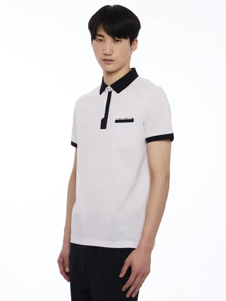 Halbarm Polo Knöpfe