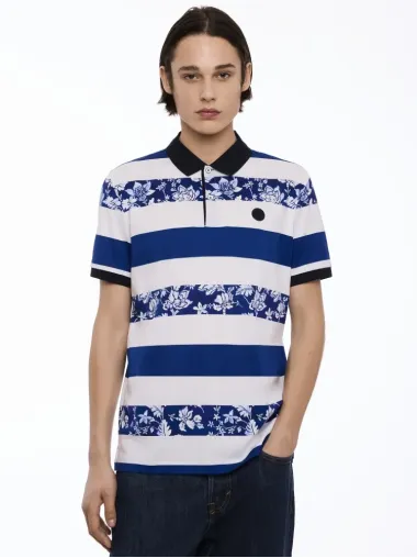 Halbarm Polo Knöpfe 2