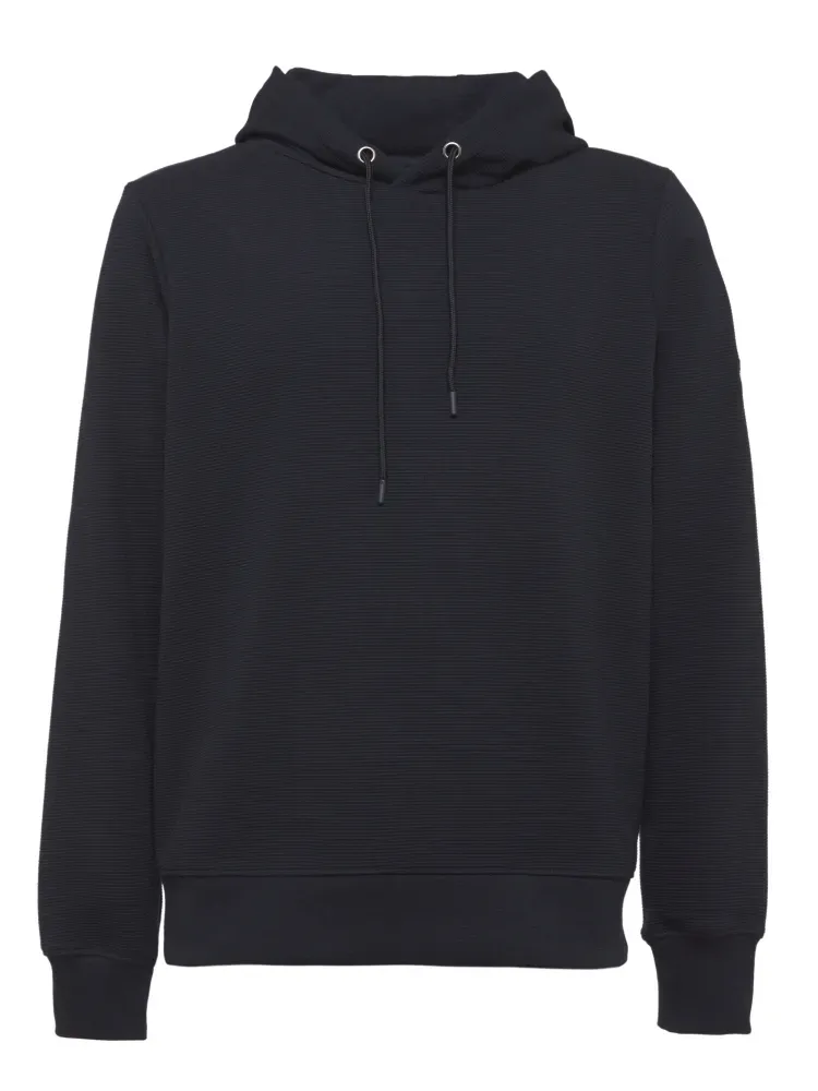 Pull capuche ras de cou M/L