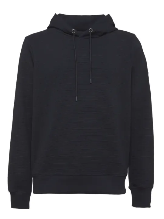 Pull capuche ras de cou M/L