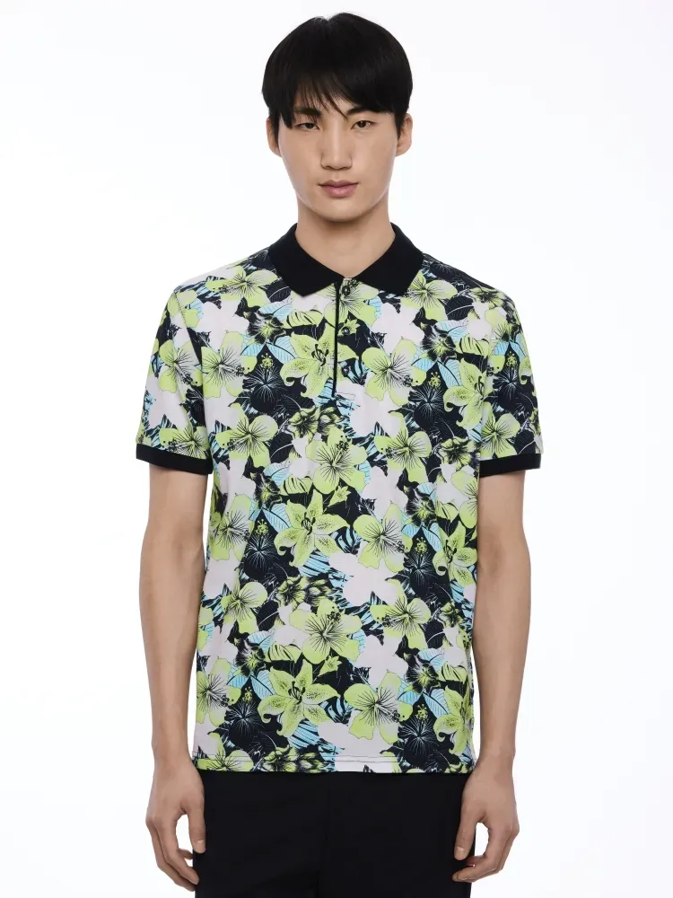 Halbarm Polo Knöpfe