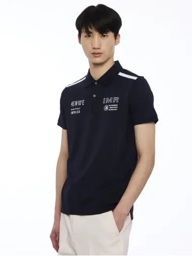 Halbarm Polo Knöpfe 2