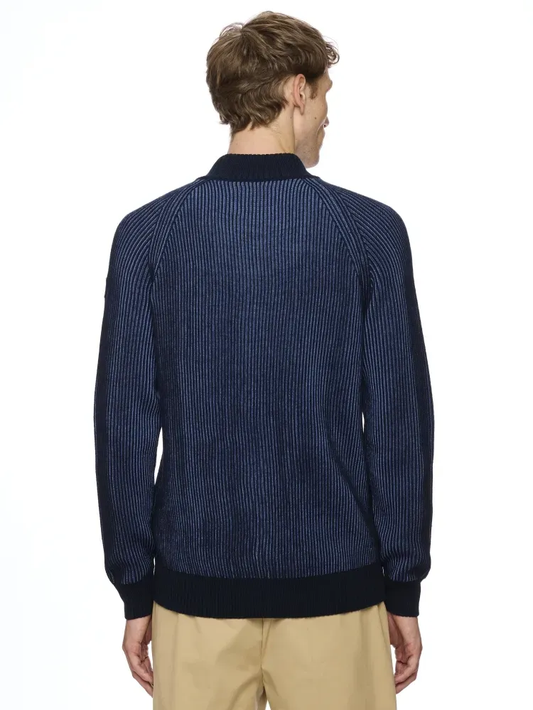 Gilet zippé col montant M/L