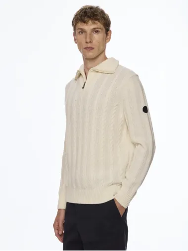 Langarm Troyer zip 2