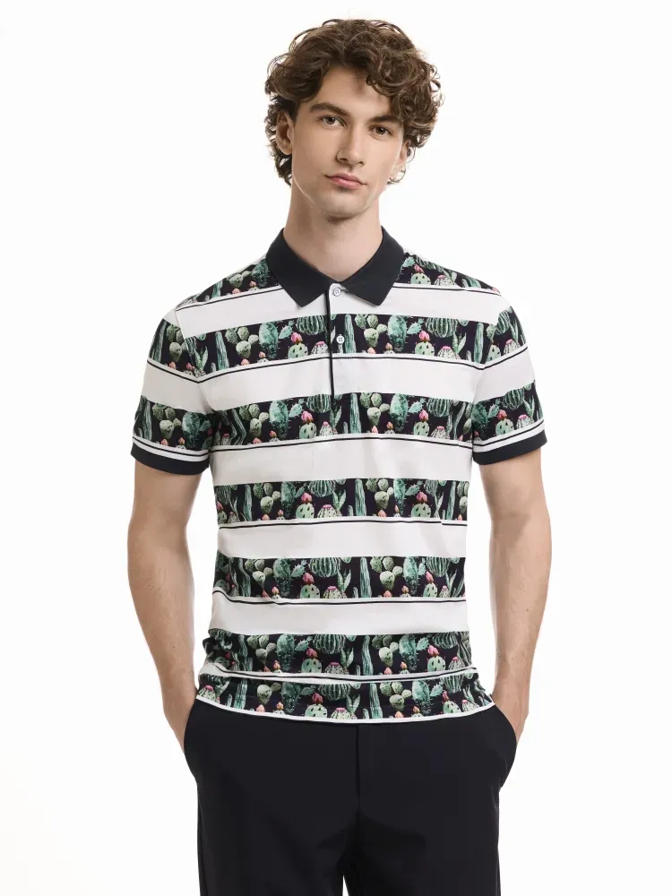 Halbarm Polo Knöpfe