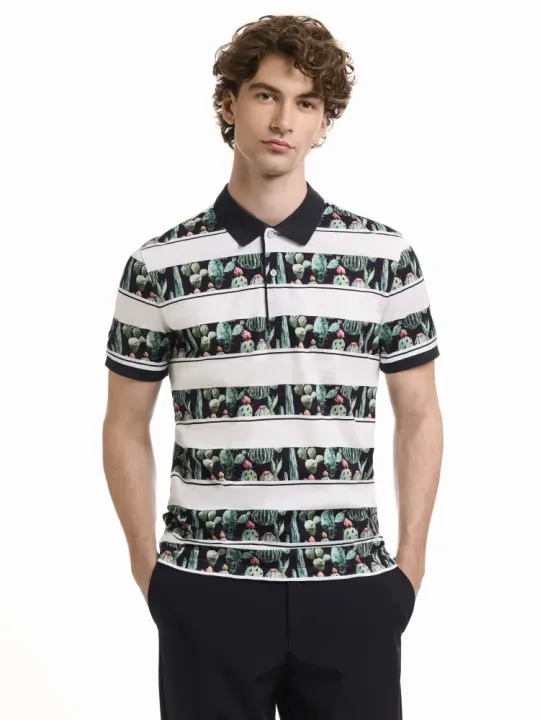 Halbarm Polo Knöpfe