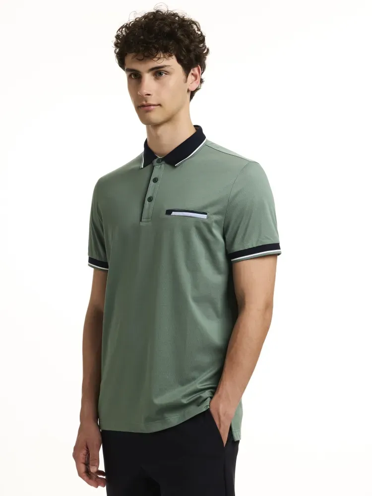 S/S Button polo