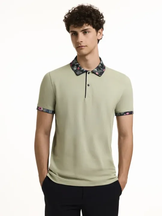 Halbarm Polo Knöpfe