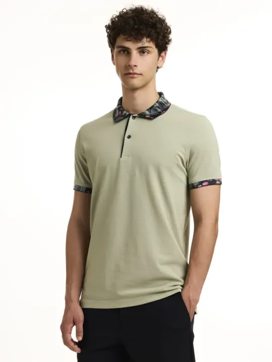 Halbarm Polo Knöpfe