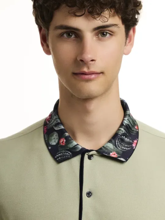 Halbarm Polo Knöpfe