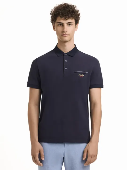 Halbarm Polo Knöpfe