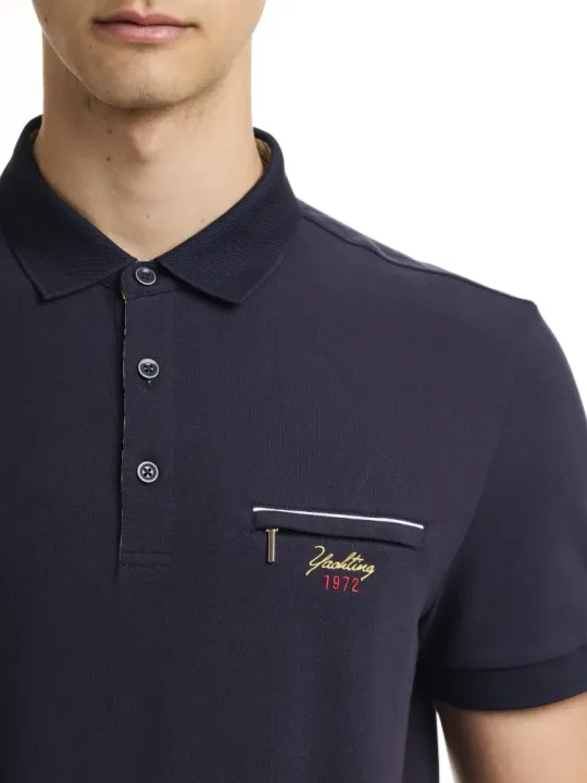 Halbarm Polo Knöpfe