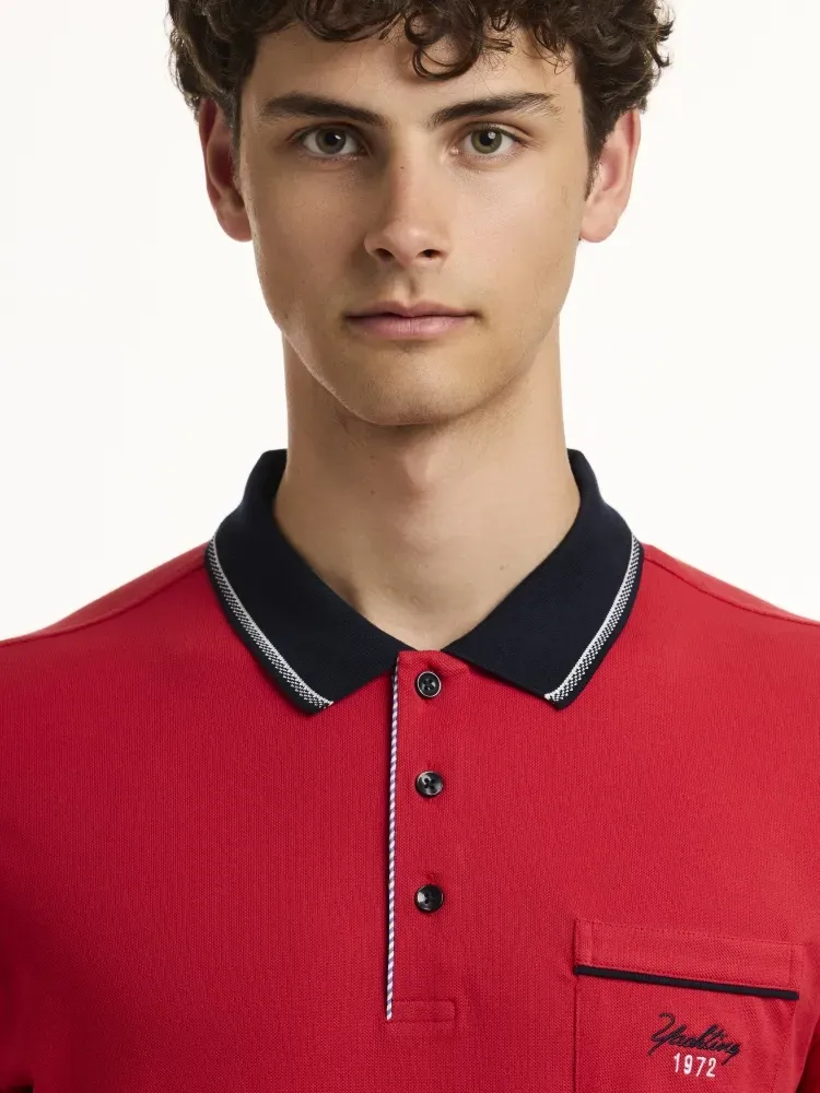 S/S Button polo