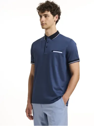 Halbarm Polo Knöpfe 2