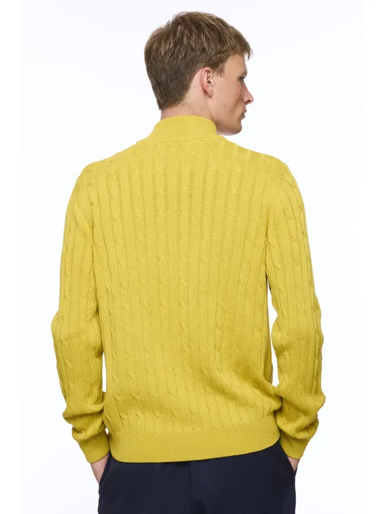 Col montant zippé M/L