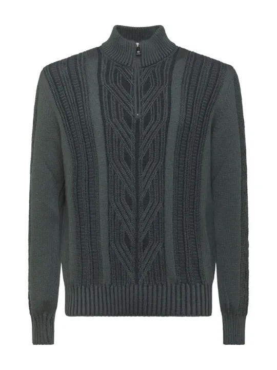 Col montant zippé M/L
