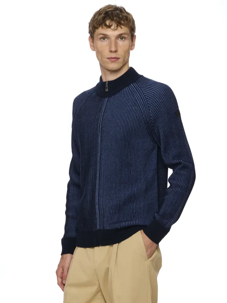 L/S Zip cardigan