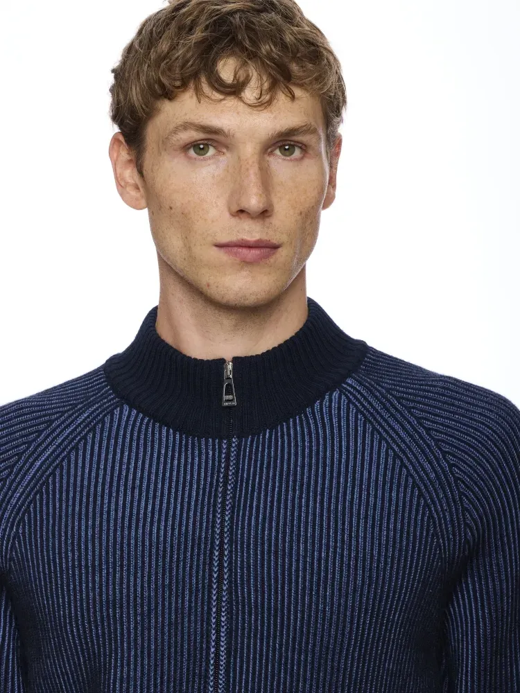 L/S Zip cardigan