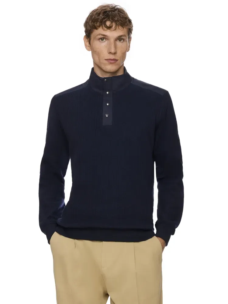 Sweatshirt col montant M/L