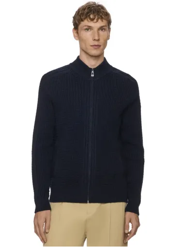 L/S Zip cardigan