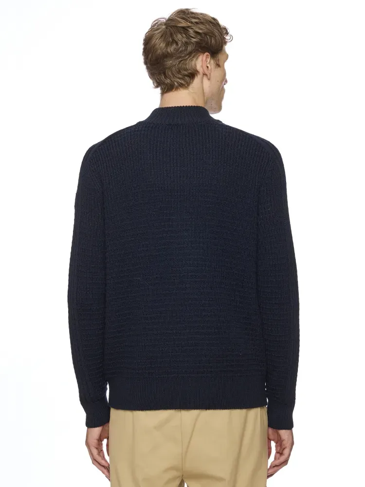 L/S Zip cardigan