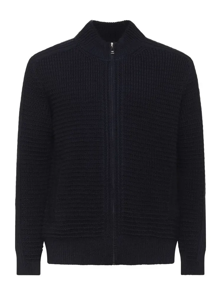 L/S Zip cardigan