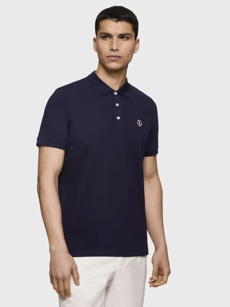 Halbarm Polo Knöpfe
