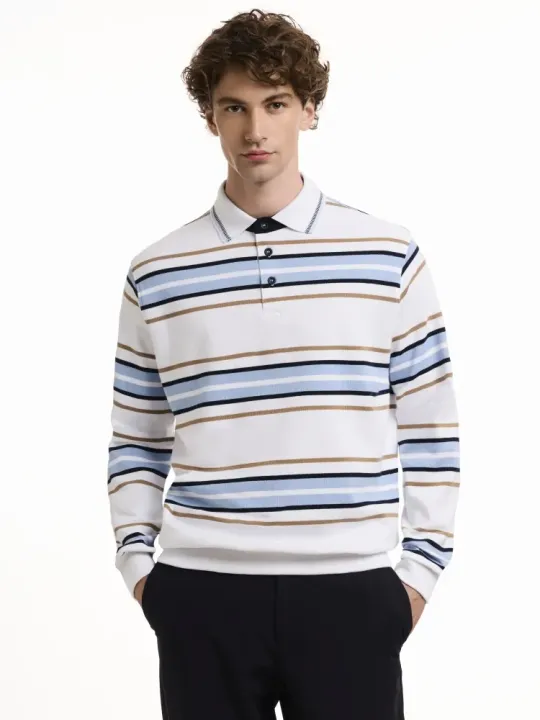 Polo boutons M/L