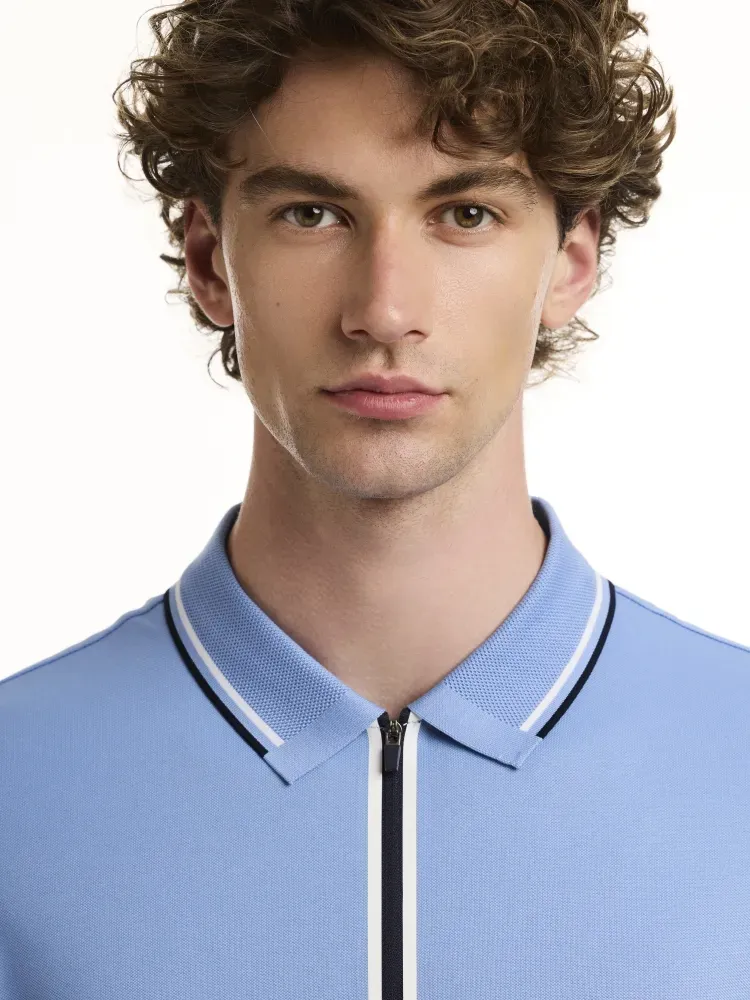 Polo zip M/C
