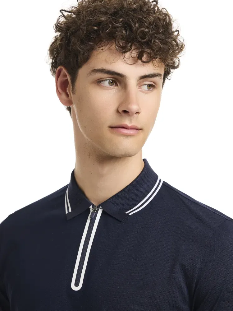 Polo zip M/C