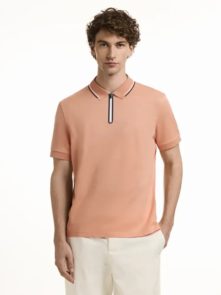 Polo zip M/C