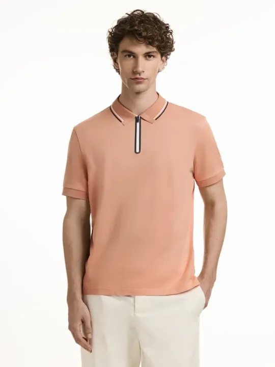 Polo zip M/C