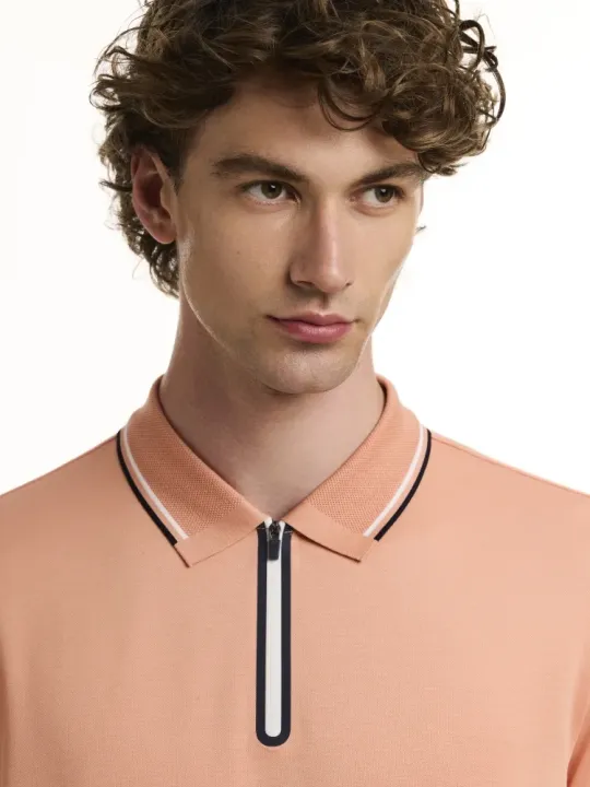 Polo zippé M/C
