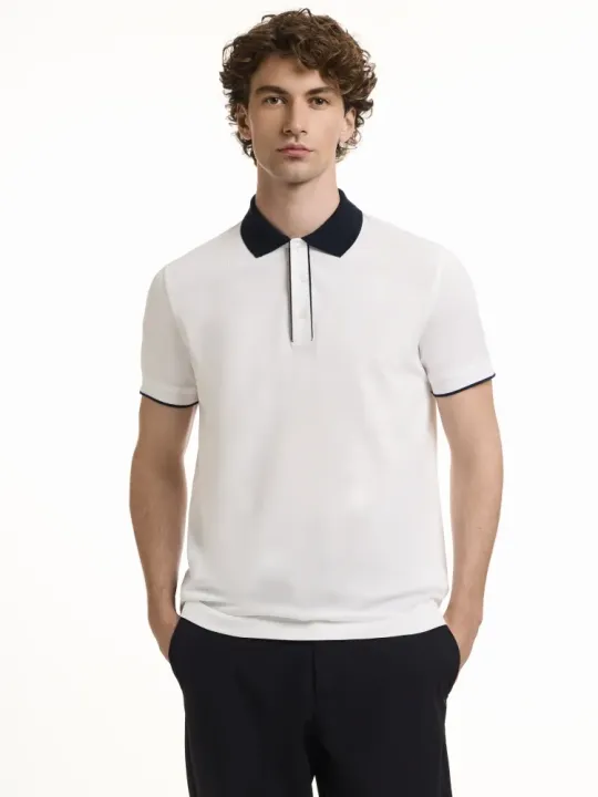 Halbarm Polo Knöpfe