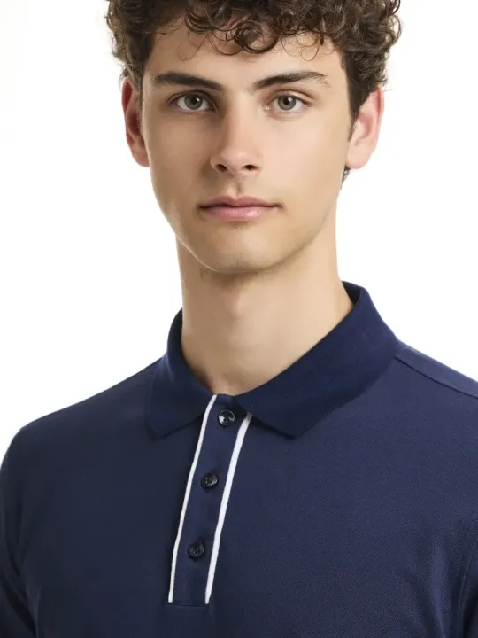 Halbarm Polo Knöpfe