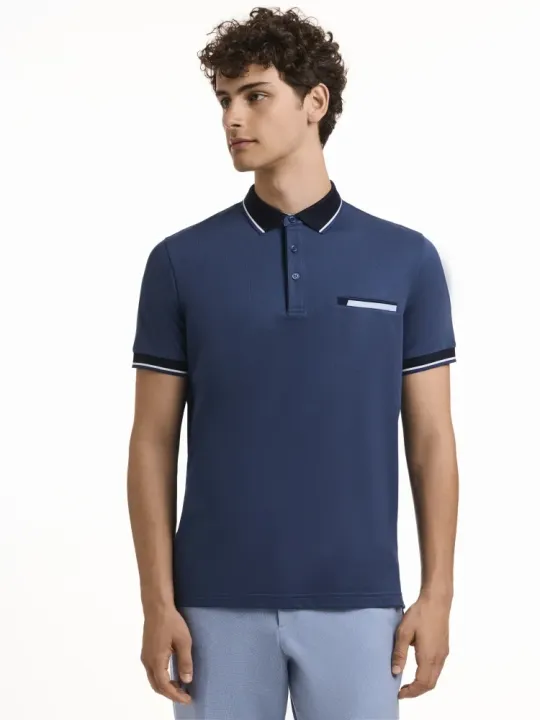Halbarm Polo Knöpfe