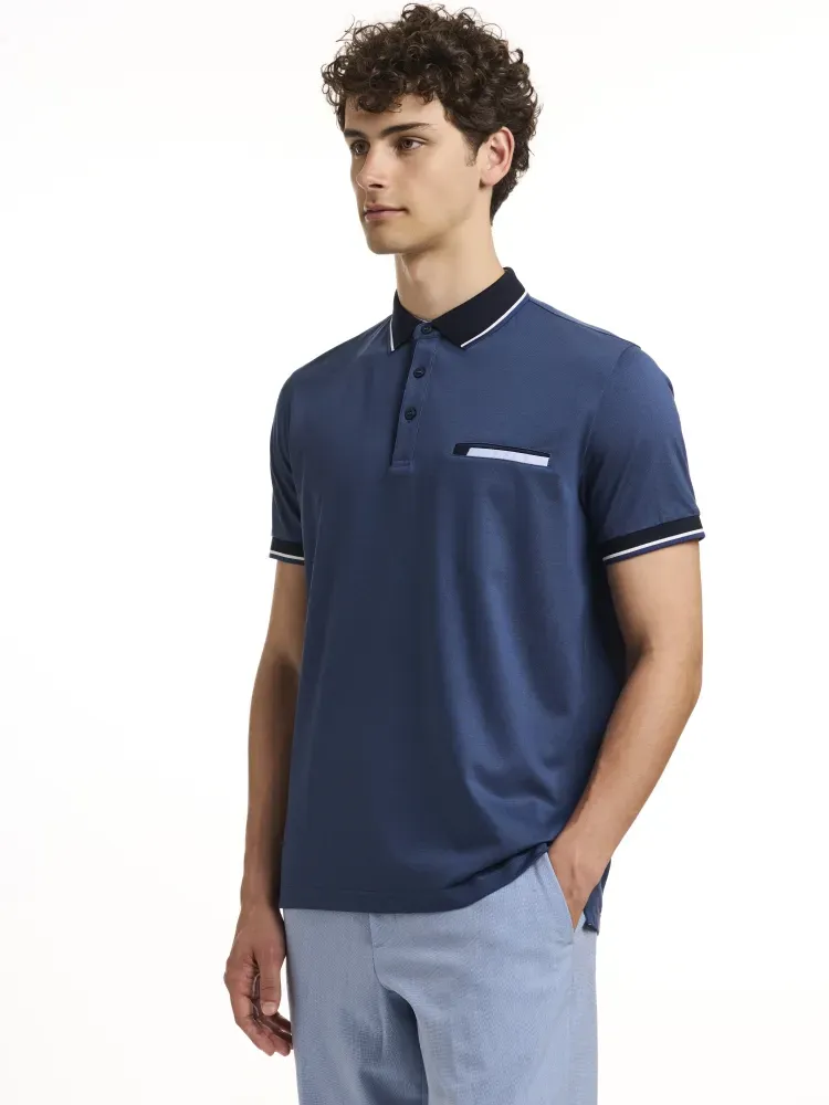 Halbarm Polo Knöpfe