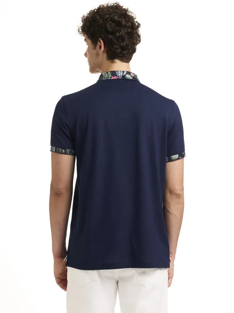 Halbarm Polo Knöpfe