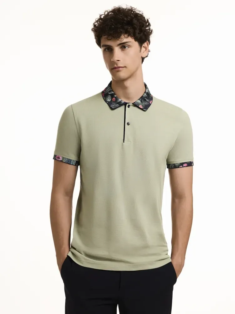 S/S Button polo