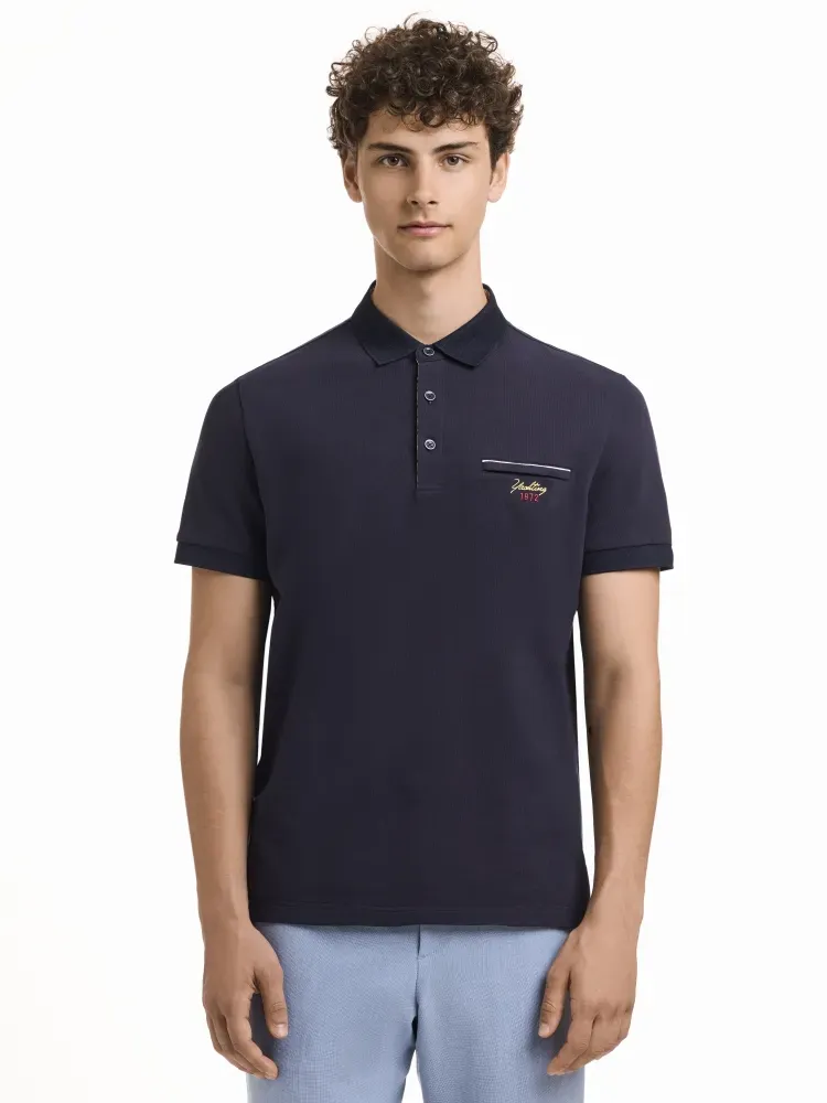 Halbarm Polo Knöpfe