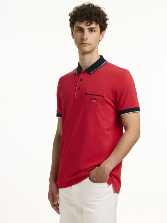 Halbarm Polo Knöpfe