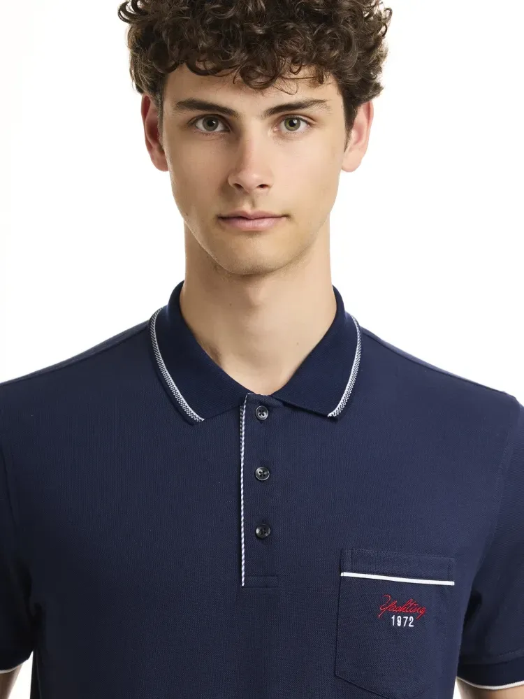 Polo bottoni M/C