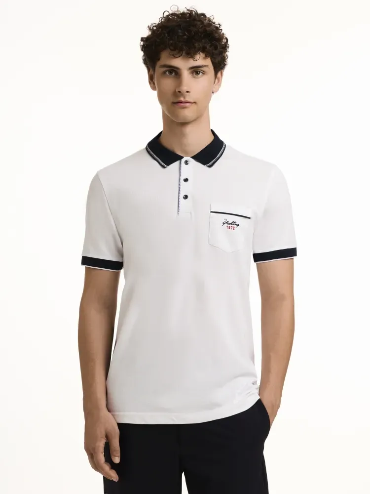 Halbarm Polo Knöpfe