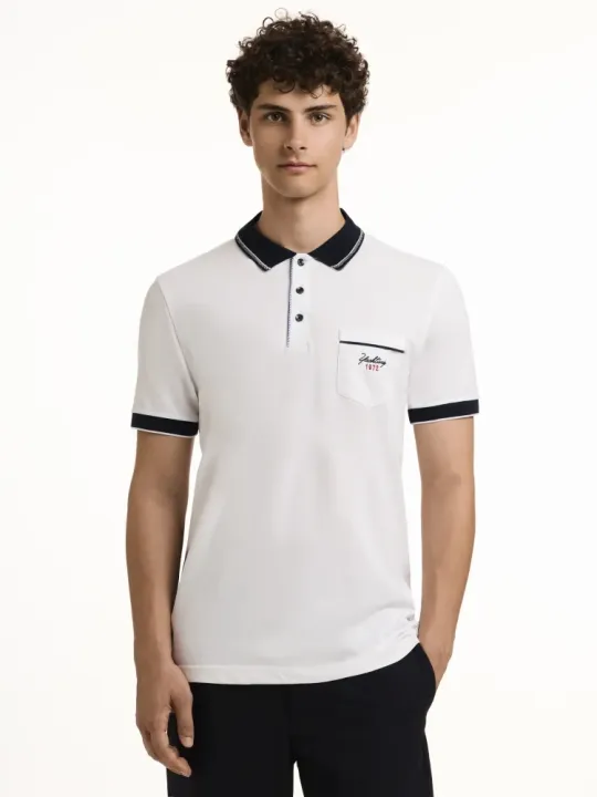 Halbarm Polo Knöpfe
