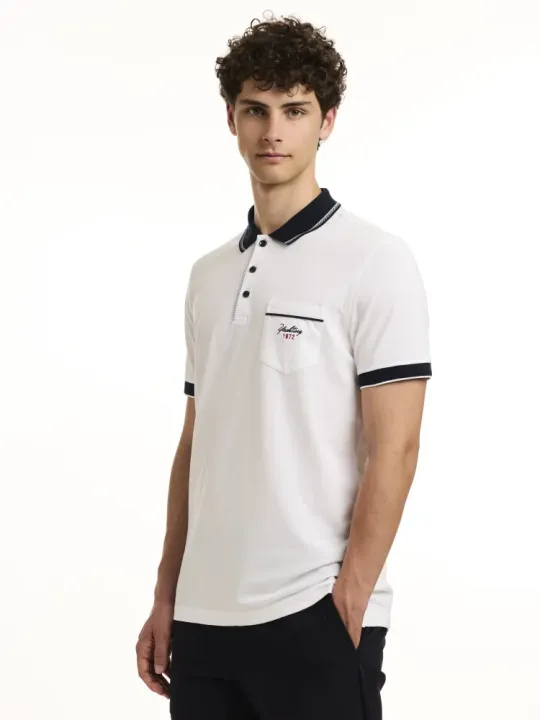 Polo bottoni M/C