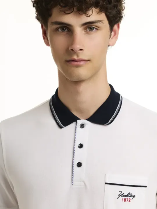 Halbarm Polo Knöpfe
